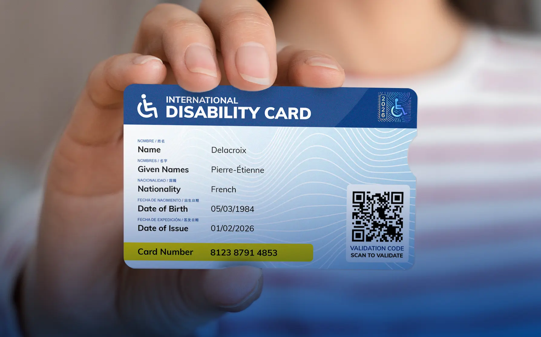 Invalidenkaart in het openbaar vervoer